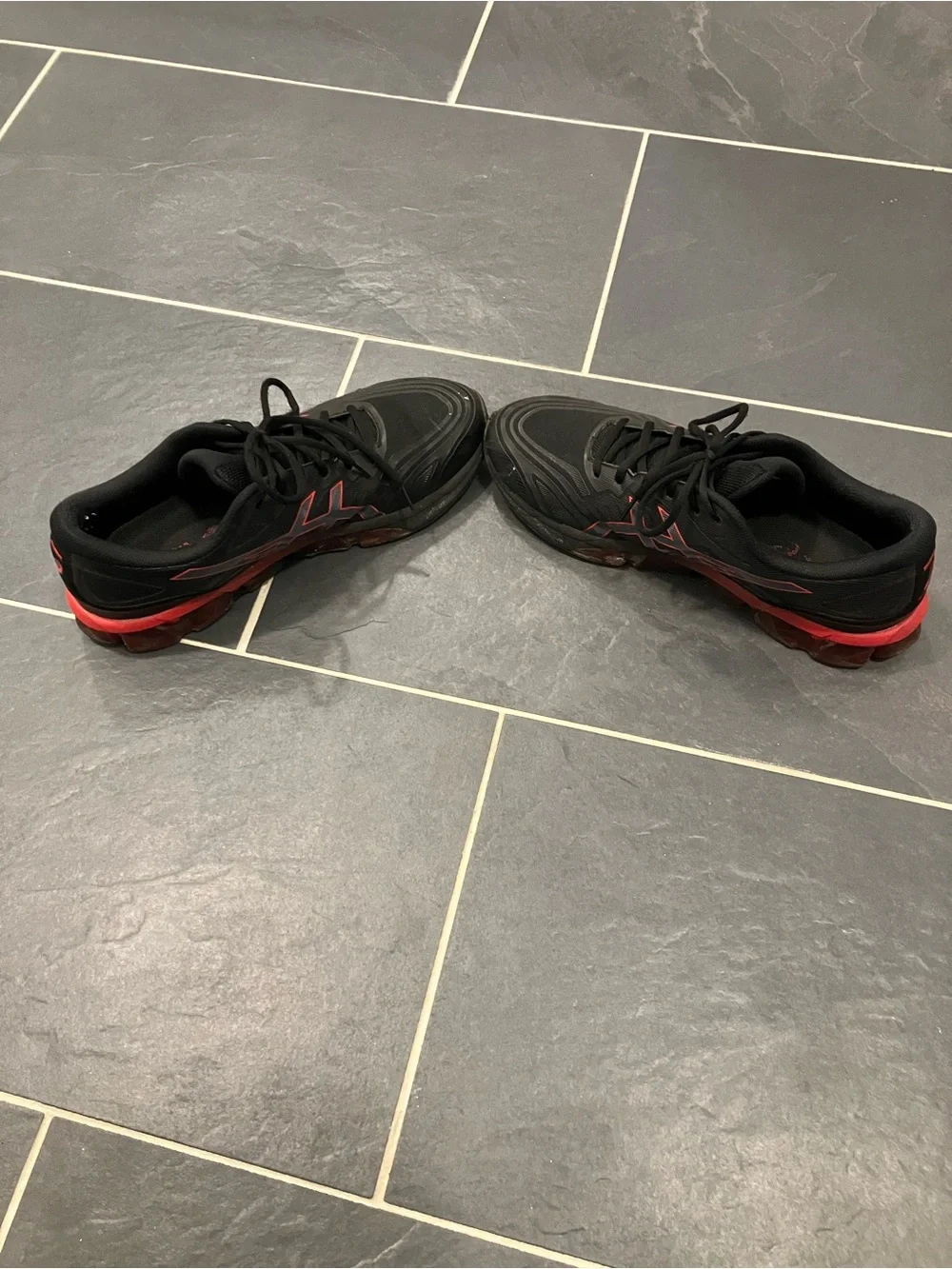 Asics Gel Quantum 360 VII Men's Black/Red Running Shoe